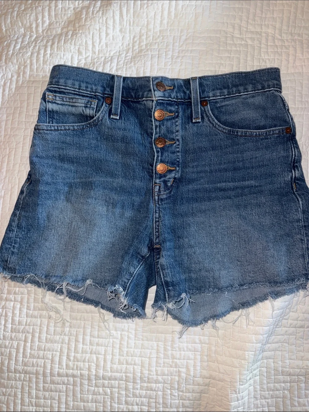 Madewell High-Rise Denim Shorts